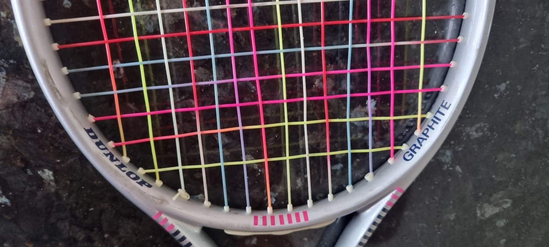 Schläger: Badminton Racket von Dunlop Graphite – Gebraucht aus Maur von Pru 4